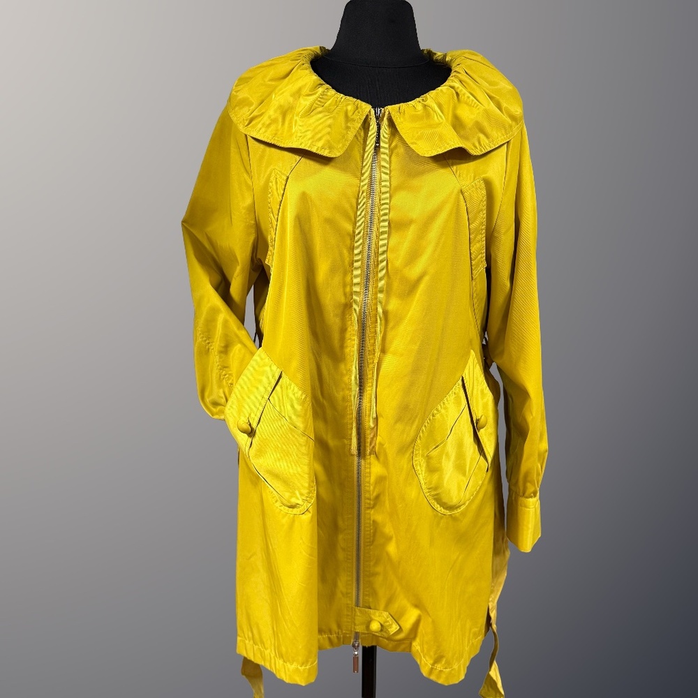 Vertigo Mustard Raincoat